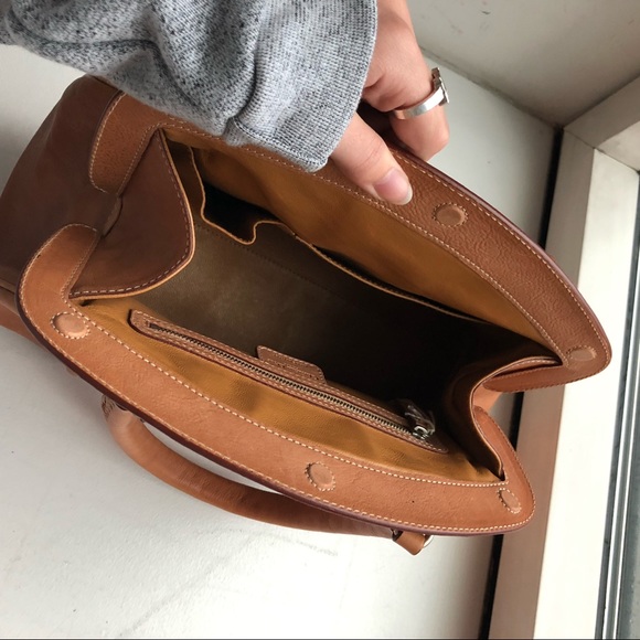 Dior Light Brown Leather Bag Medium Size - Picture 6 of 6